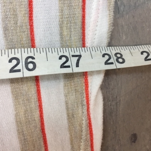 Anthropologie Stripe shift summer top size M - Picture 7 of 7